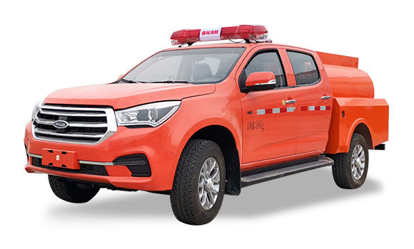 慶鈴四驅皮卡雙排0.98方消防水車